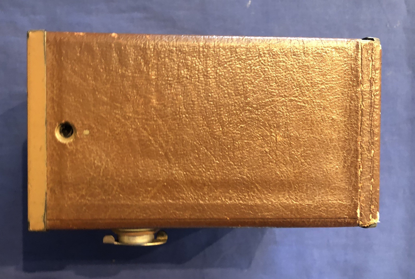 Vtg Antique Eastman Kodak Brownie No. 2 Model F Box Brown Camera Untested