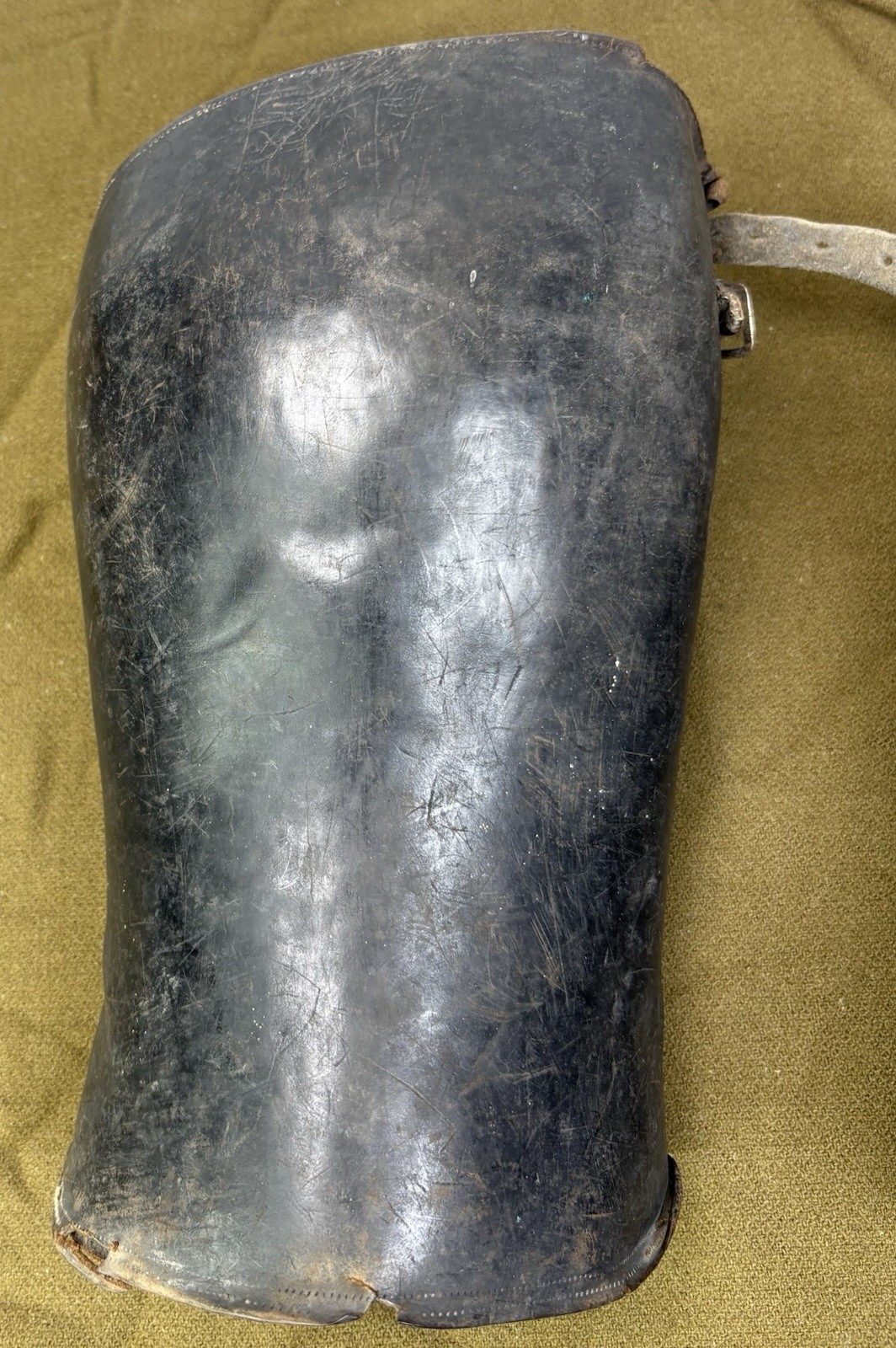 WWI Era Leather Riding Leggings Gaiters – Nettleton Syracuse NY Officer