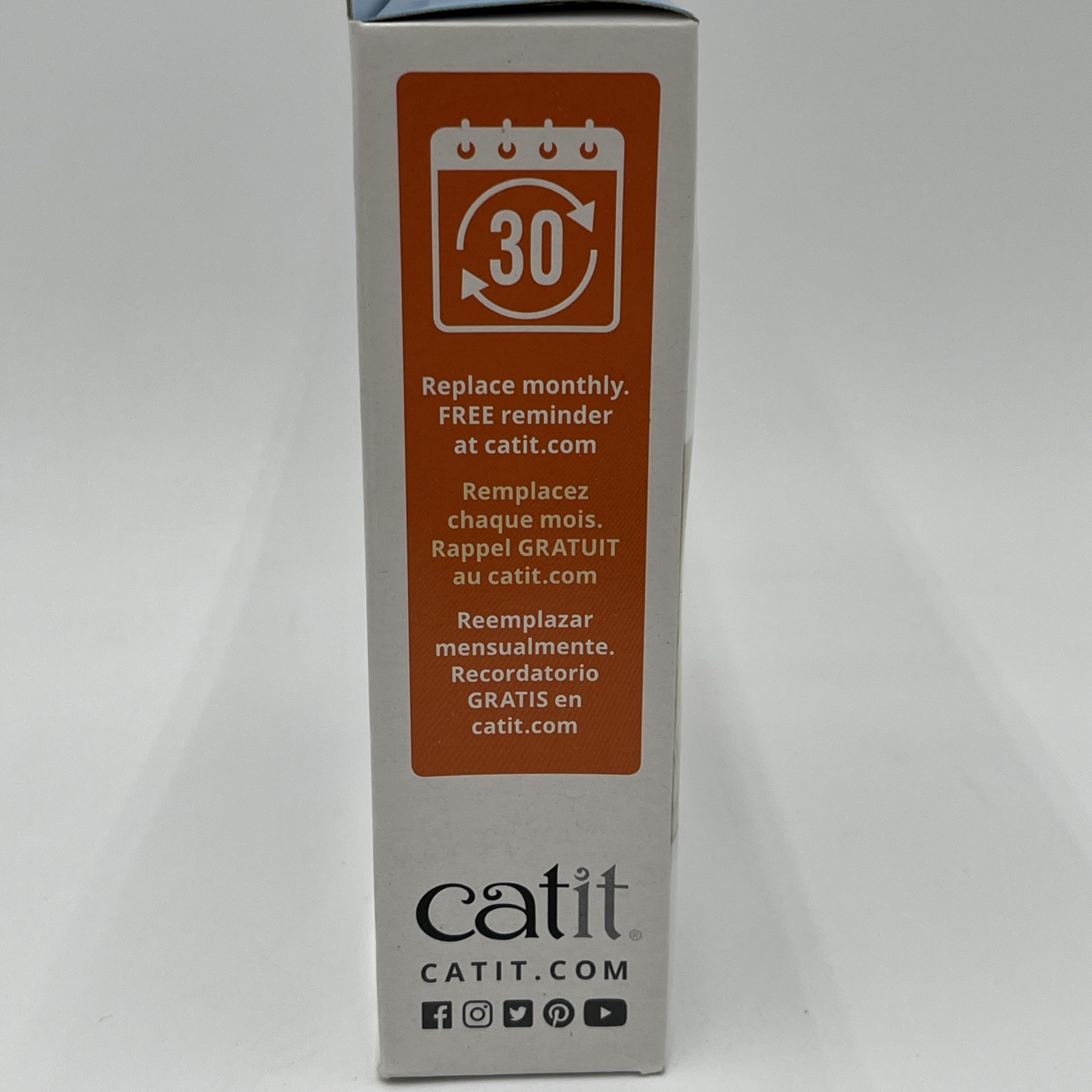 NEW!! (2) 2 Packs Catit Triple Action Fountain Replacement Water Filter - 43745