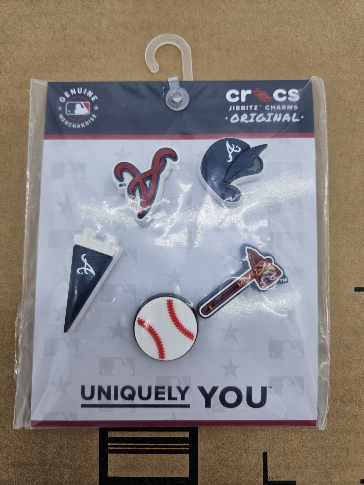 Crocs Jibbitz MLB Atlanta Braves 5 Pack