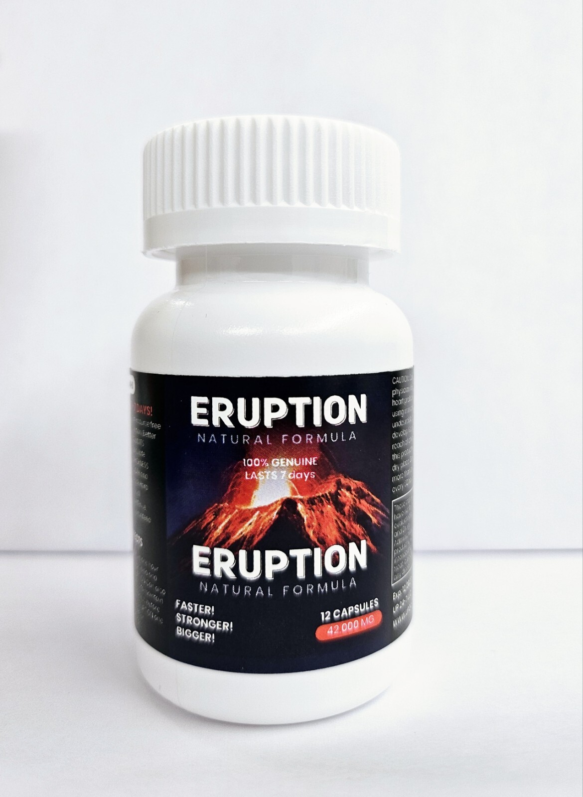 Eruption Enhancement Male Enhancement 42000mg 12 Pills Bottle Fast Free Shipping