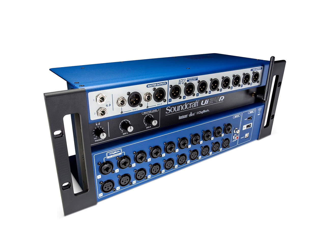 Soundcraft Ui24R Wireless 24-channel Digital Mixer/USB Multi-Track Recorder