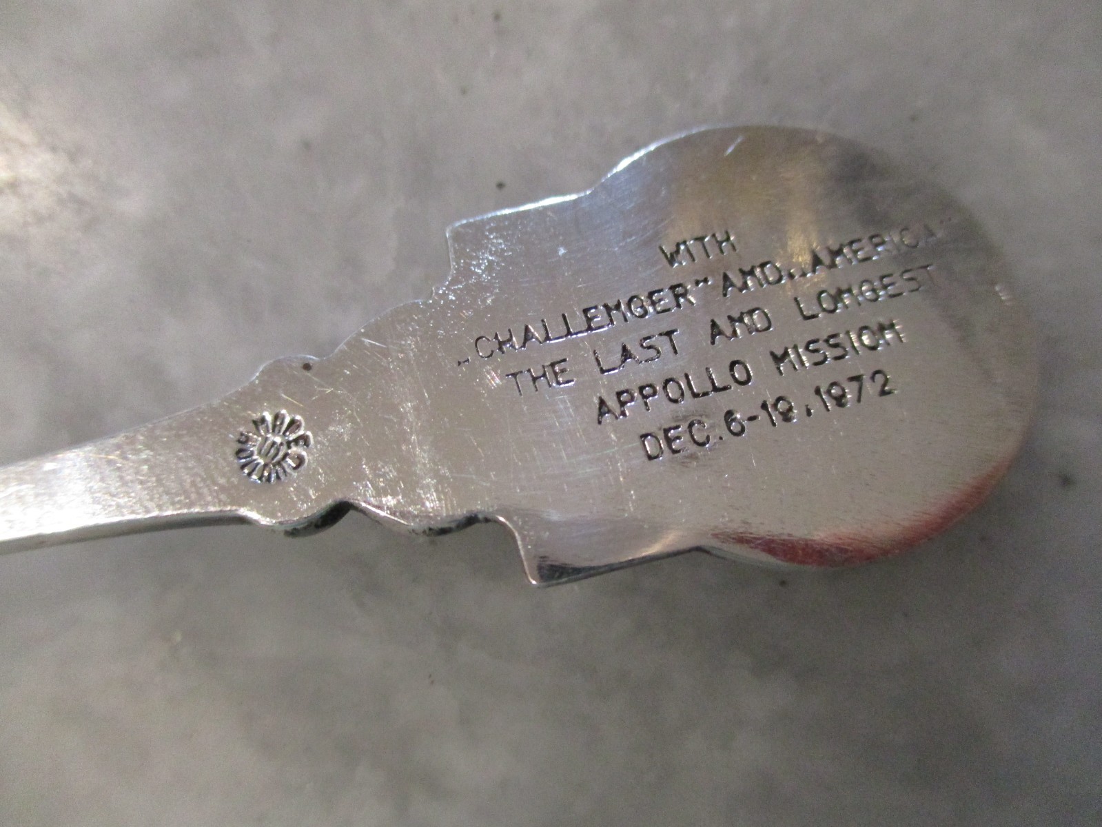 APOLLO SKYLAB MISSION SOUVENIR SPOONS SET(18) +STERLING APOLLO 11 ENAMEL-HOLLAND