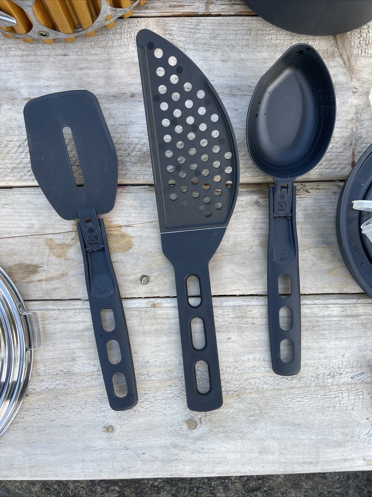 MSR Alpine XPD Set 18 Pieces & Heat Exchanger Pots & Handle 8.5" Dia.