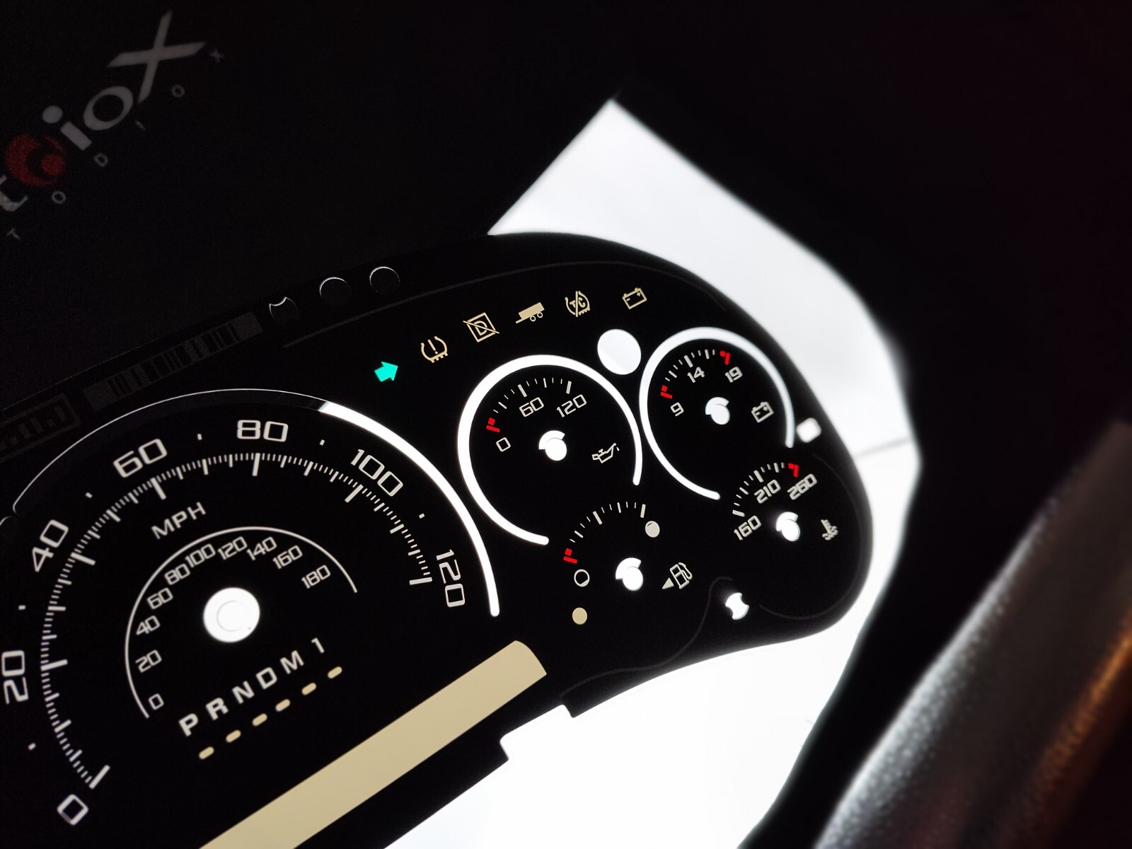 Escalade Gauge Face LED Edition for Silverado Sierra 2006 2007 Diesel Clusters