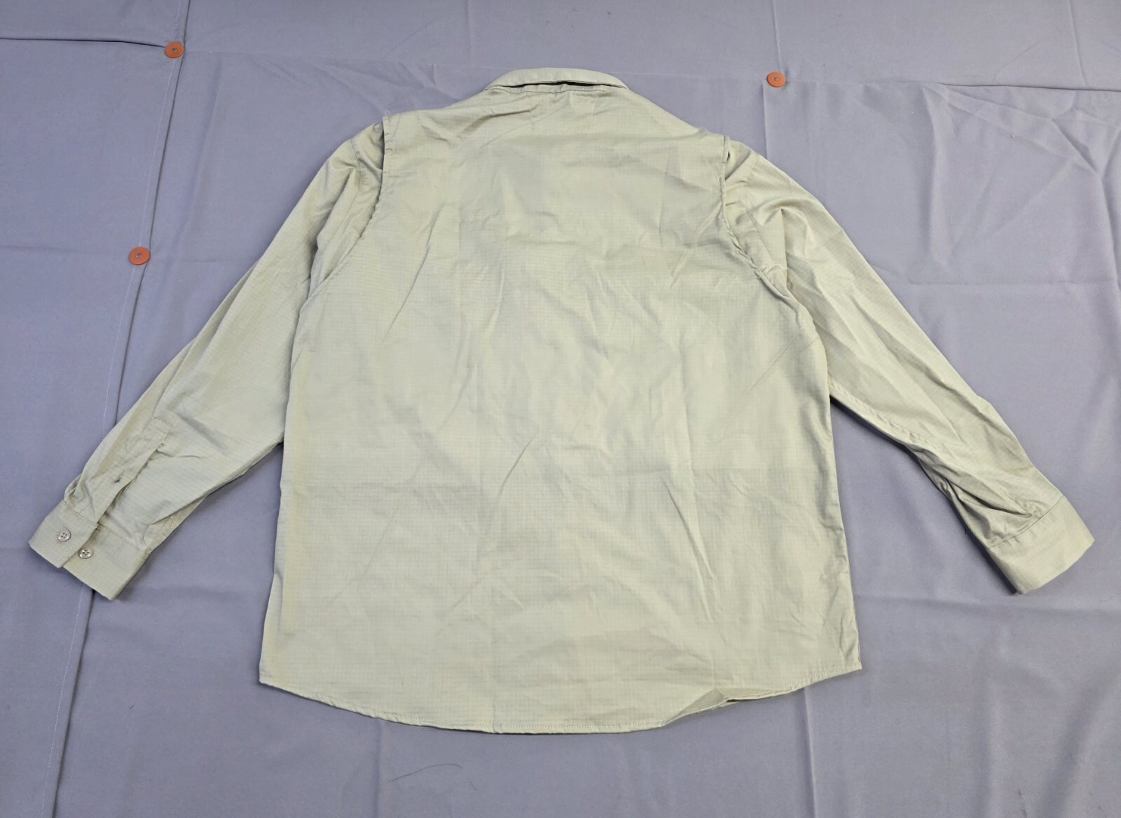 Carhartt Mens Long-Sleeve Button-Down Work Shirt, Tan