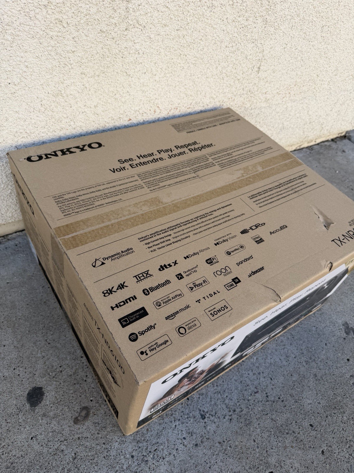 Onkyo TX-NR6100 - 7.2-Channel THX Certified AV 8K Receiver 🔥SEALED🔥