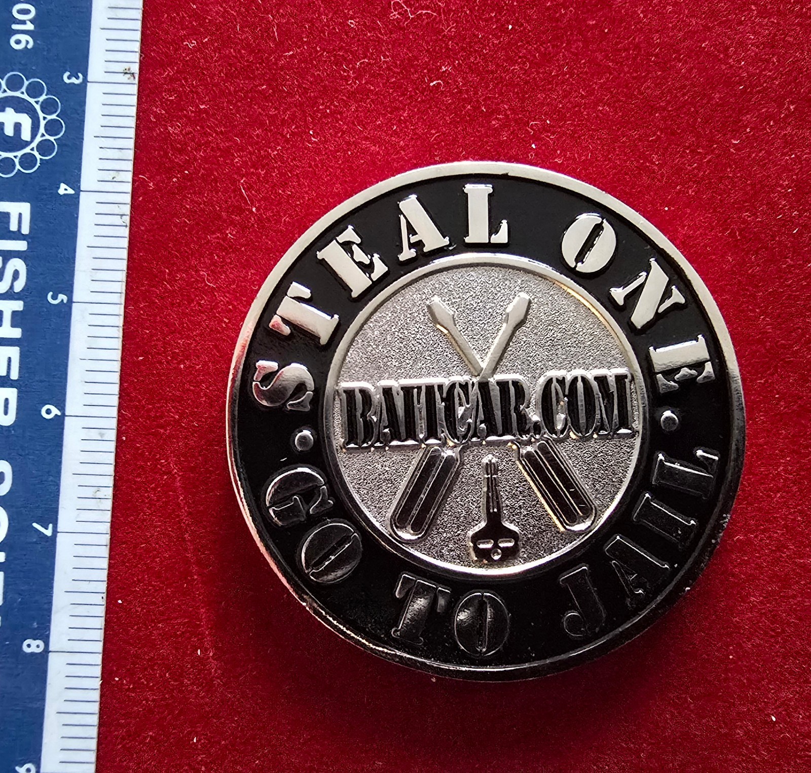 Canada BC Police Provincial Auto Theft Challenge Coin