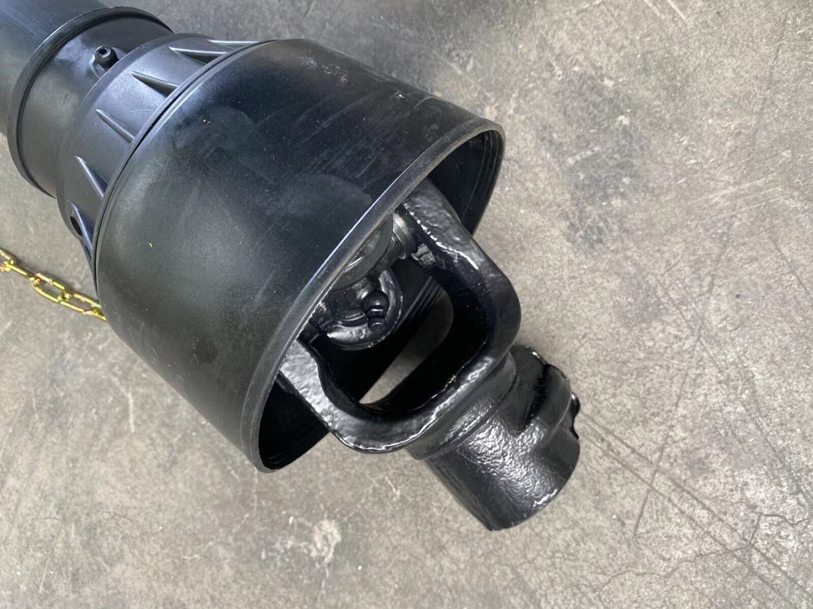 AGT 39"~51.5" Tractor PTO Drive Shaft 1-3/8" x 6 Spline/Round Ends Rotary Cutter