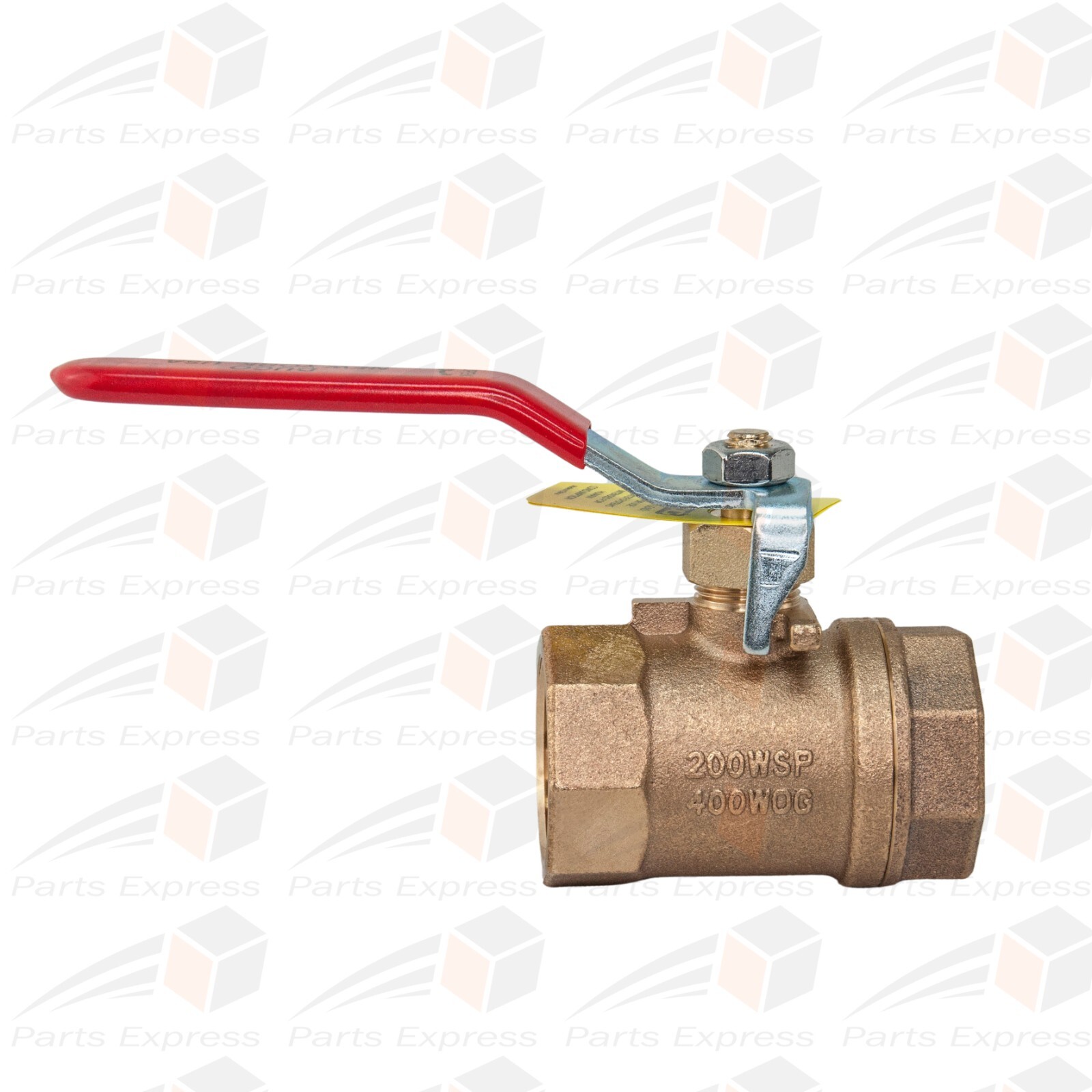 1-1/4" BRONZE BALL VALVE *200 WSP* FOR HIGH PRESSURE STEAM SERVICE, #80