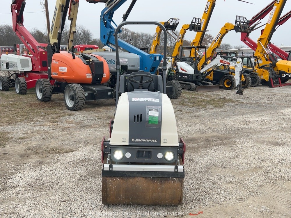2023 Dynapac CC950 35" Double Drum Vibratory Ride On Roller Compactor bidadoo
