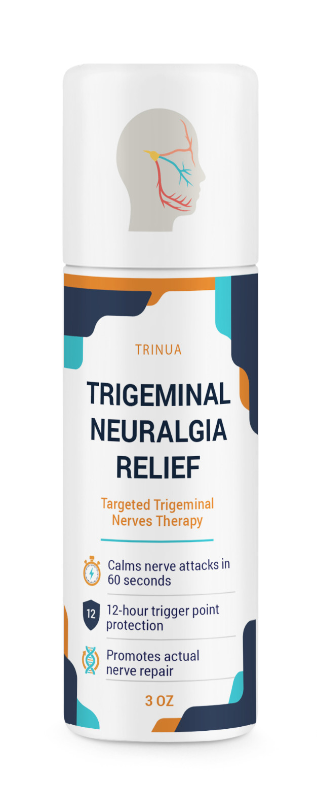Trigeminal Neuralgia Treatment Roll-On | Nerve Pain Relief | 10 Active Compounds