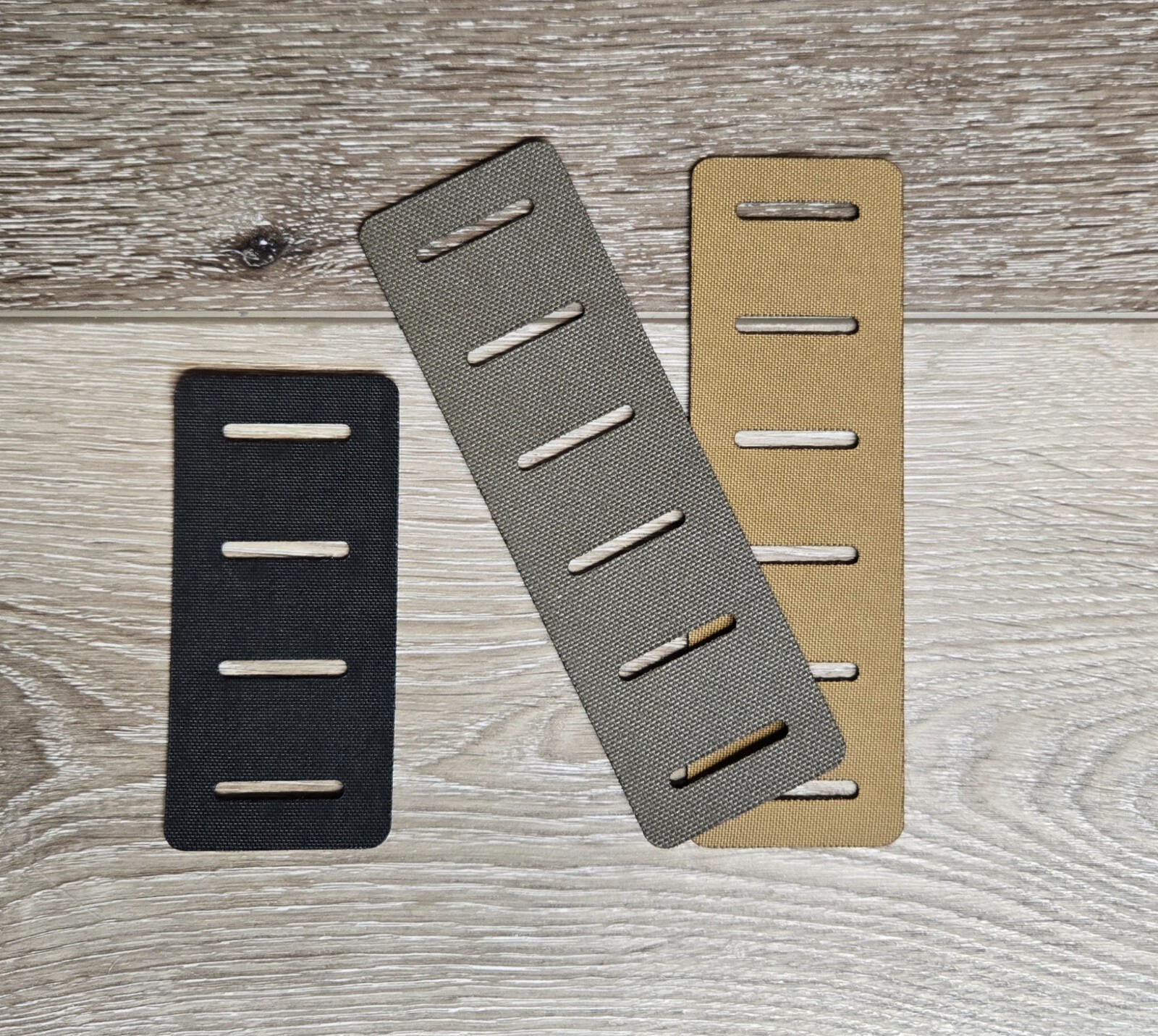 Laser Cut PALS MOLLE Panel Customizable Sew On Squadron B52 Fabric Tactical