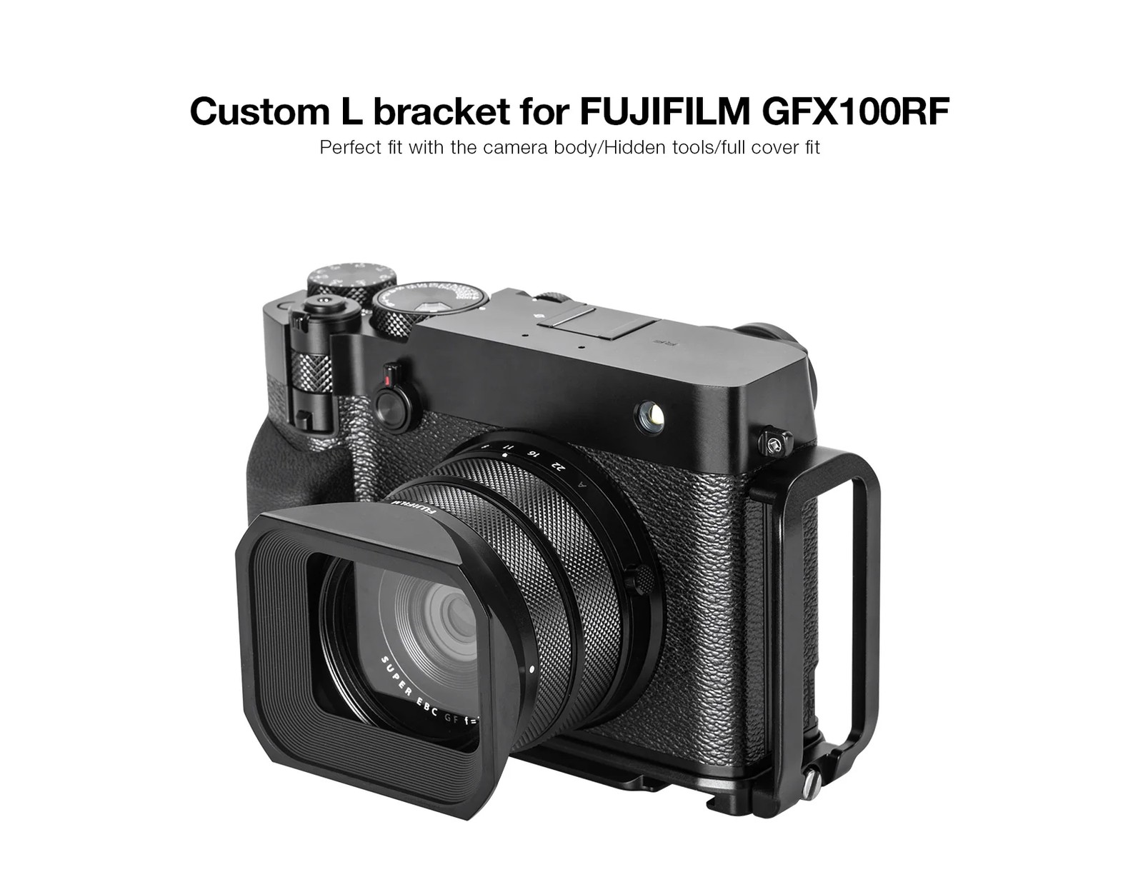 Leofoto LPF-GFX100RF L Plate for Fujifilm GFX100RF | Arca Compatible