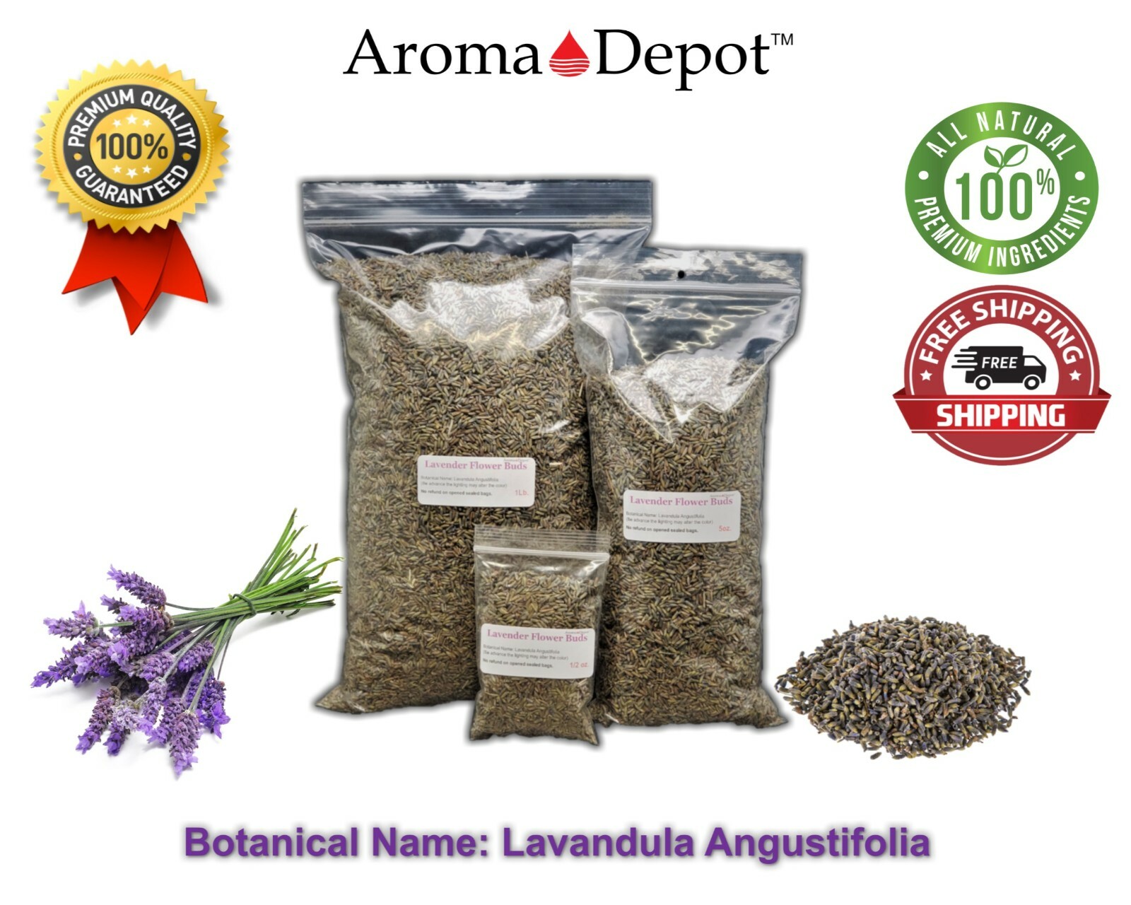 Lavender Flower Buds Dried Wholesale Lavandula Angustifolia Bulk Strong Aroma