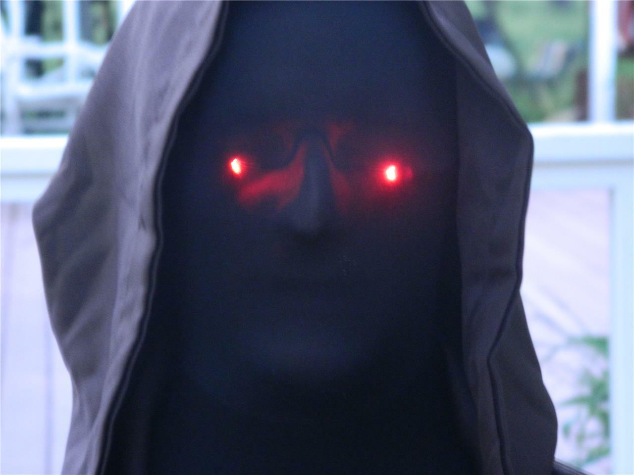 Halloween Prop, Cosplay, costume, Led GLOW Eyes Glasses for Masks, RED LEDs