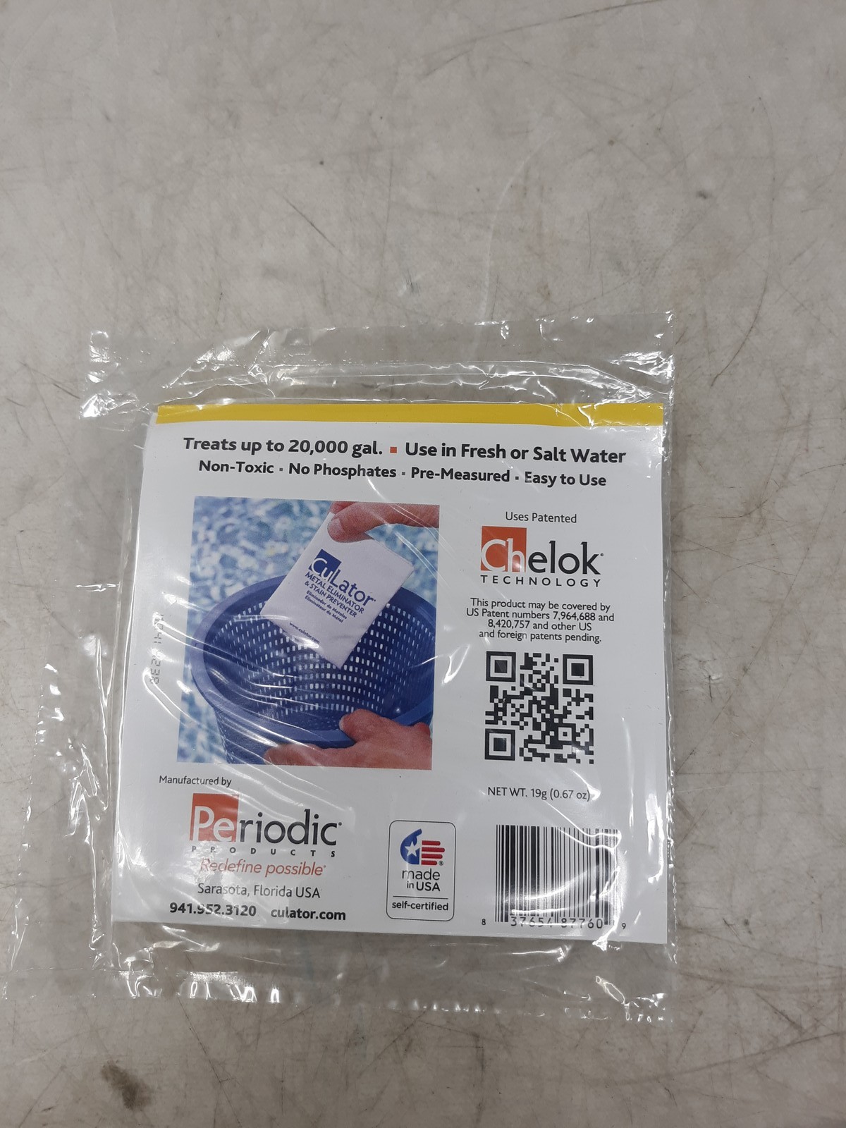 CuLator PowerPak 1.0 Metal Eliminator & Stain Preventer