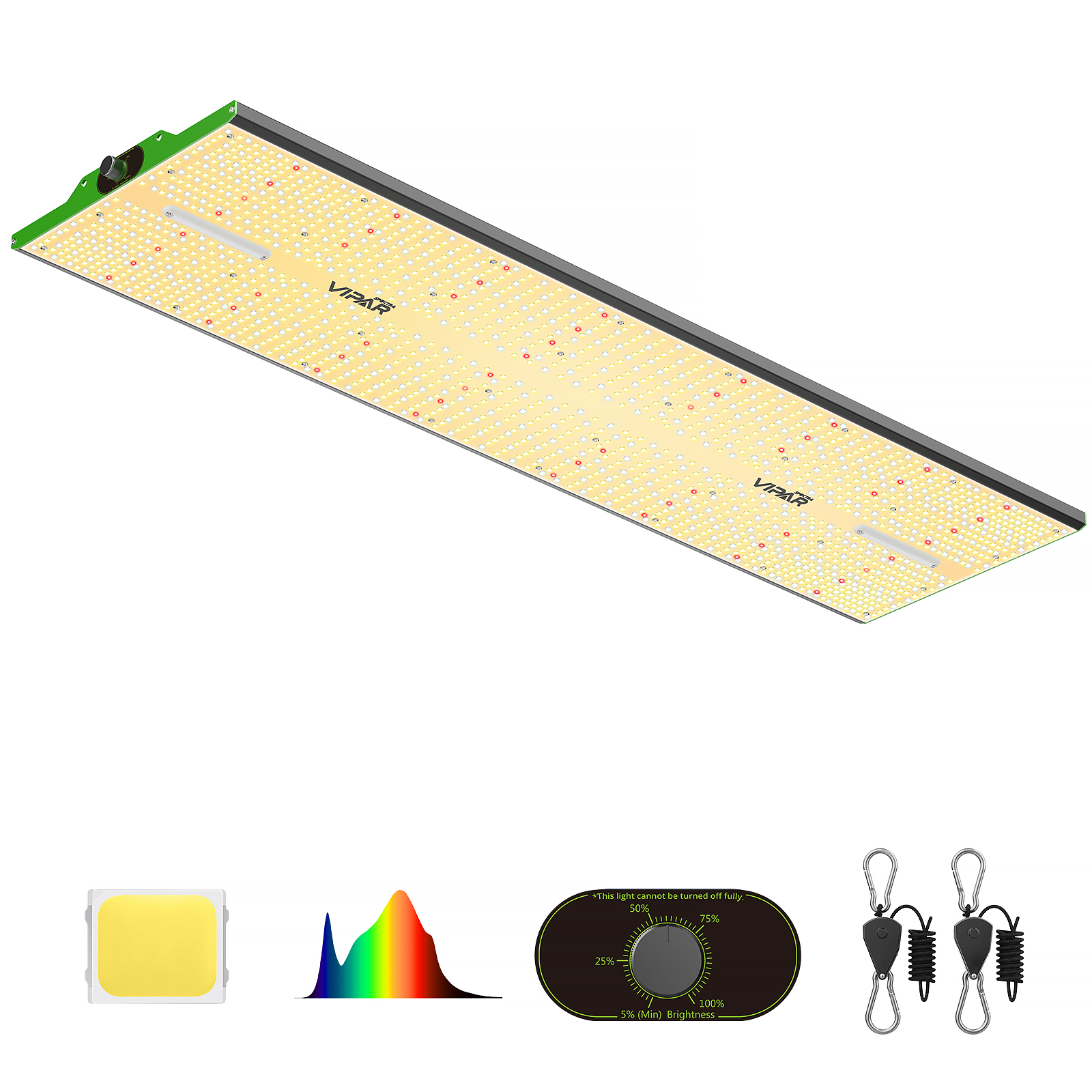 VIPARSPECTRA P4000 Led Grow Light Full Spectrum for Veg Flower Indoor Plant Lamp