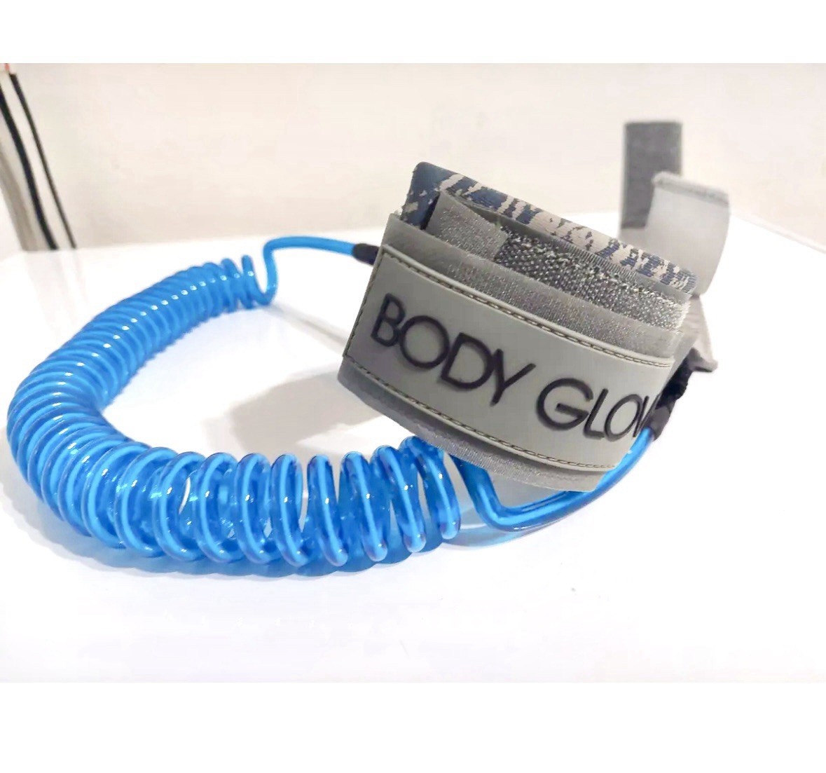 Body Glove SUP Paddleboard Or Surf Leash – Coiled Cord, Neoprene Ankle Strap