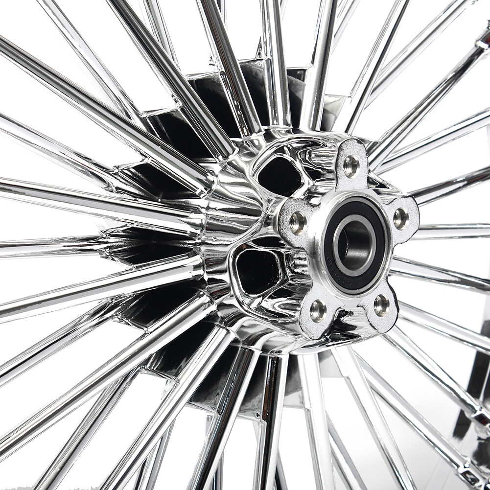 21x3.5 16x3.5 Fat Spoke Wheel for Harley Touring Road King Electra Glide Classic