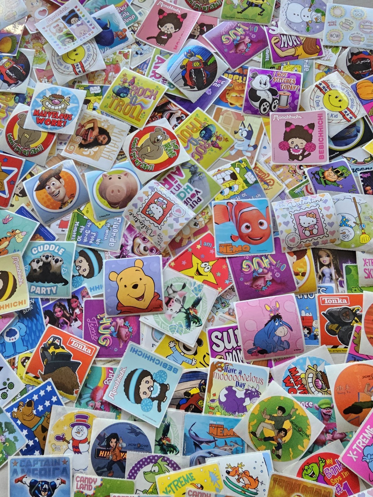 Modern/Vtg Smilemakers Doctor Office Stickers Lot 12 Random Surprise  Characters