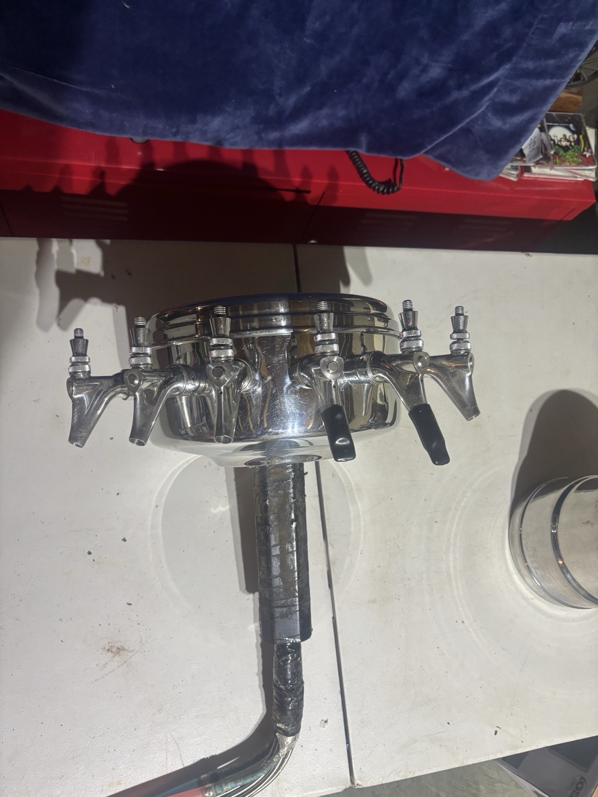 Mushroom Head 6 Tap Draft Beer Tower