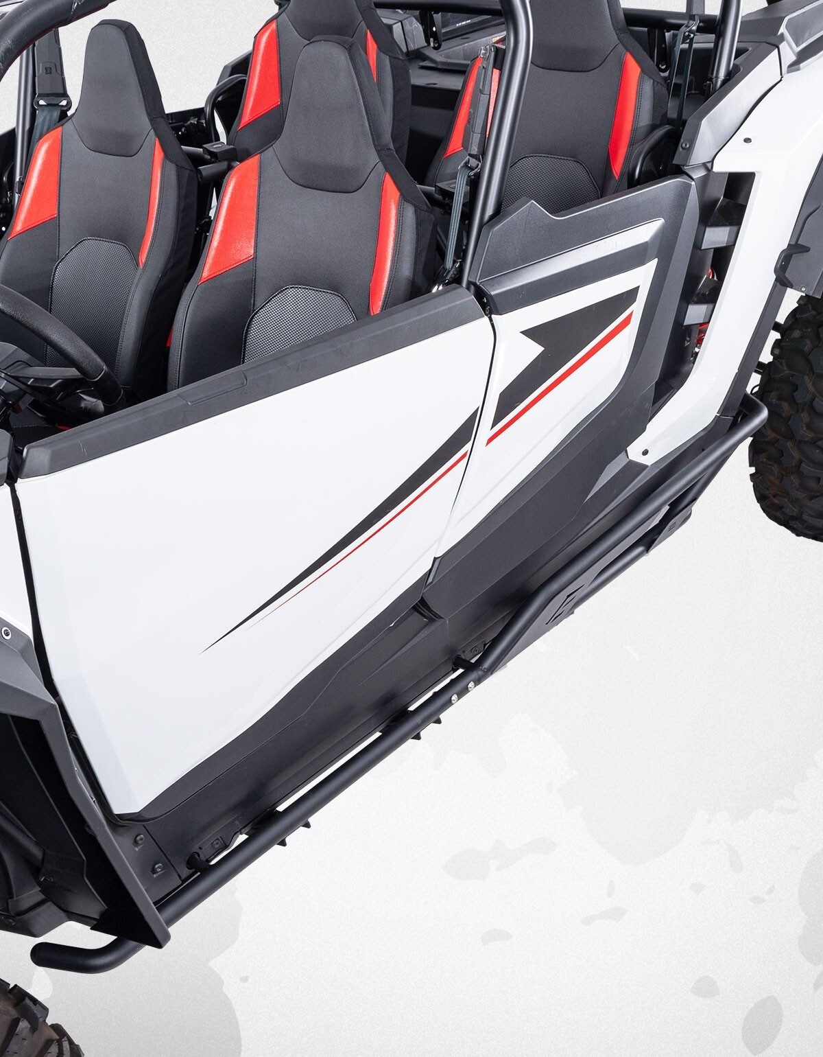 KEMIMOTO Nerf Bars Rock Sliders For 2024-2025 Polaris RZR XP 4 1000 -4 Seaters