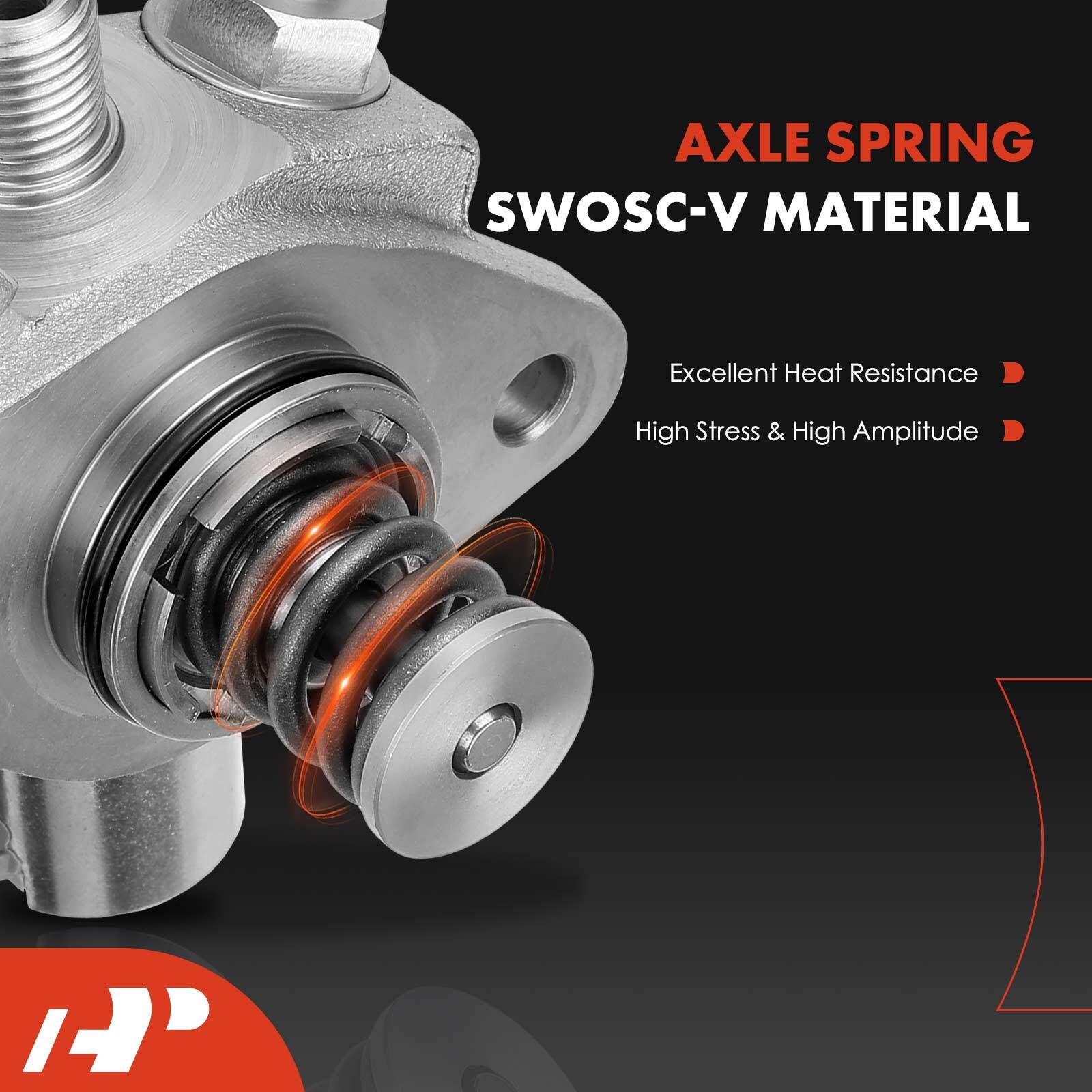 Silver High Pressure Fuel Pump for Ford Focus 12-18 L4 2.0L GAS CM5E-9D376-CB