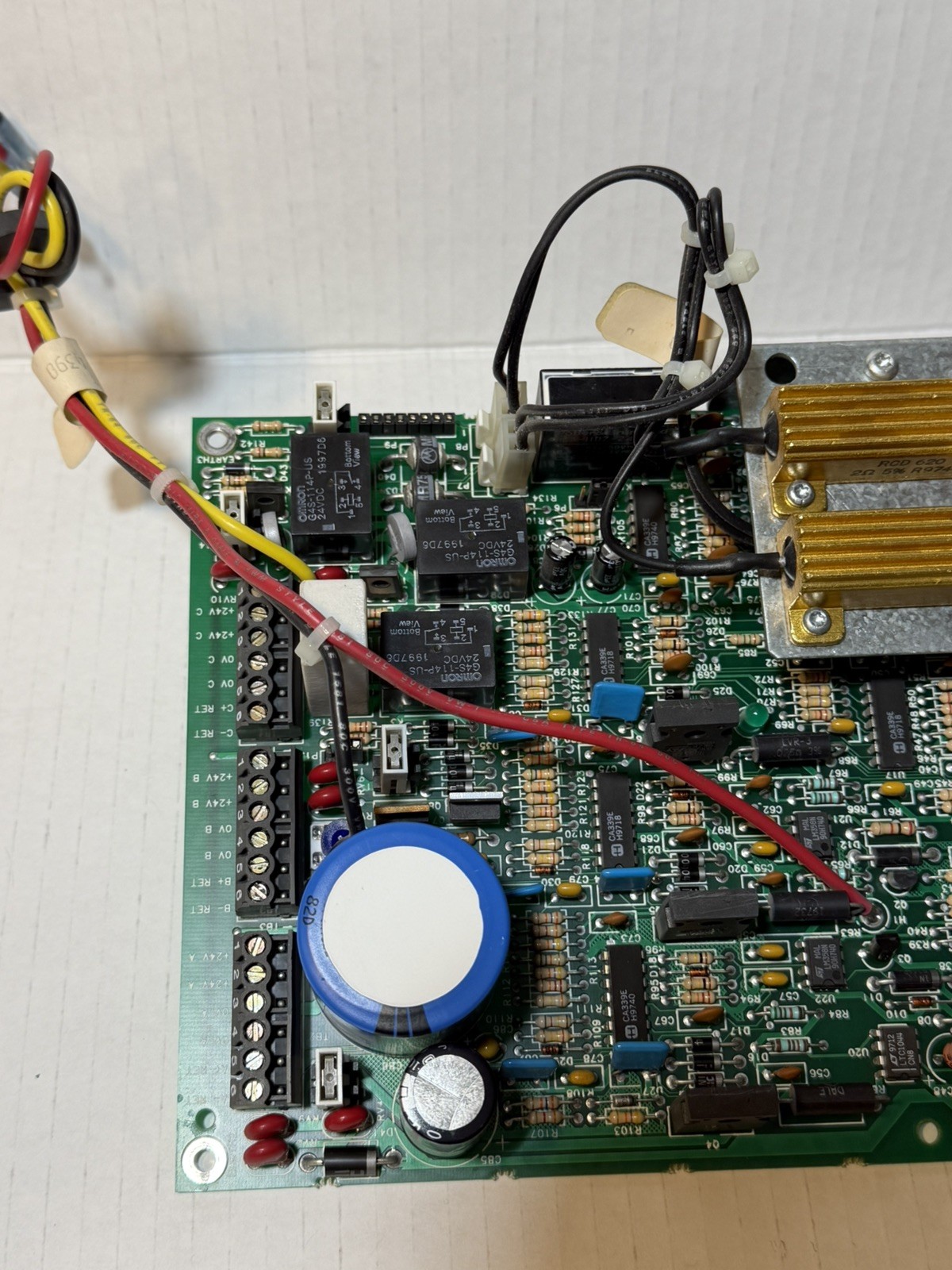 Simplex 636-341 GoldWing Power Supply w/ 565-247 for 4020/4100 Panel USED TESTED