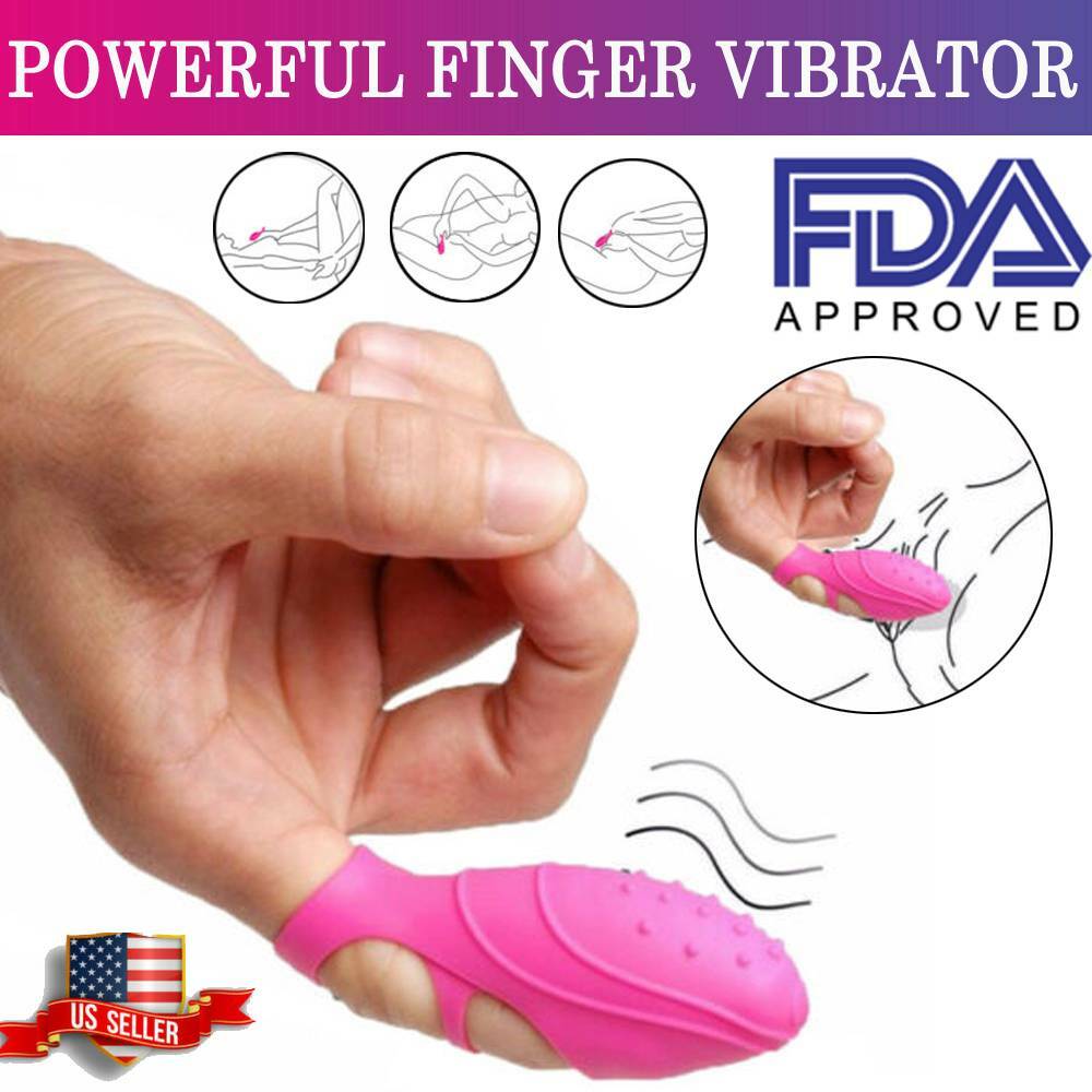 Adult-Toy-Finger-Banger-Stimulator-Clitoris-G Spot-Vibrator-Dildo-Massager-Women