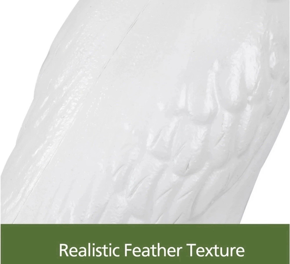 VIRAL Mainstays Large White 20"H Dress Up Goose Garden Statue Yard Decor NEW