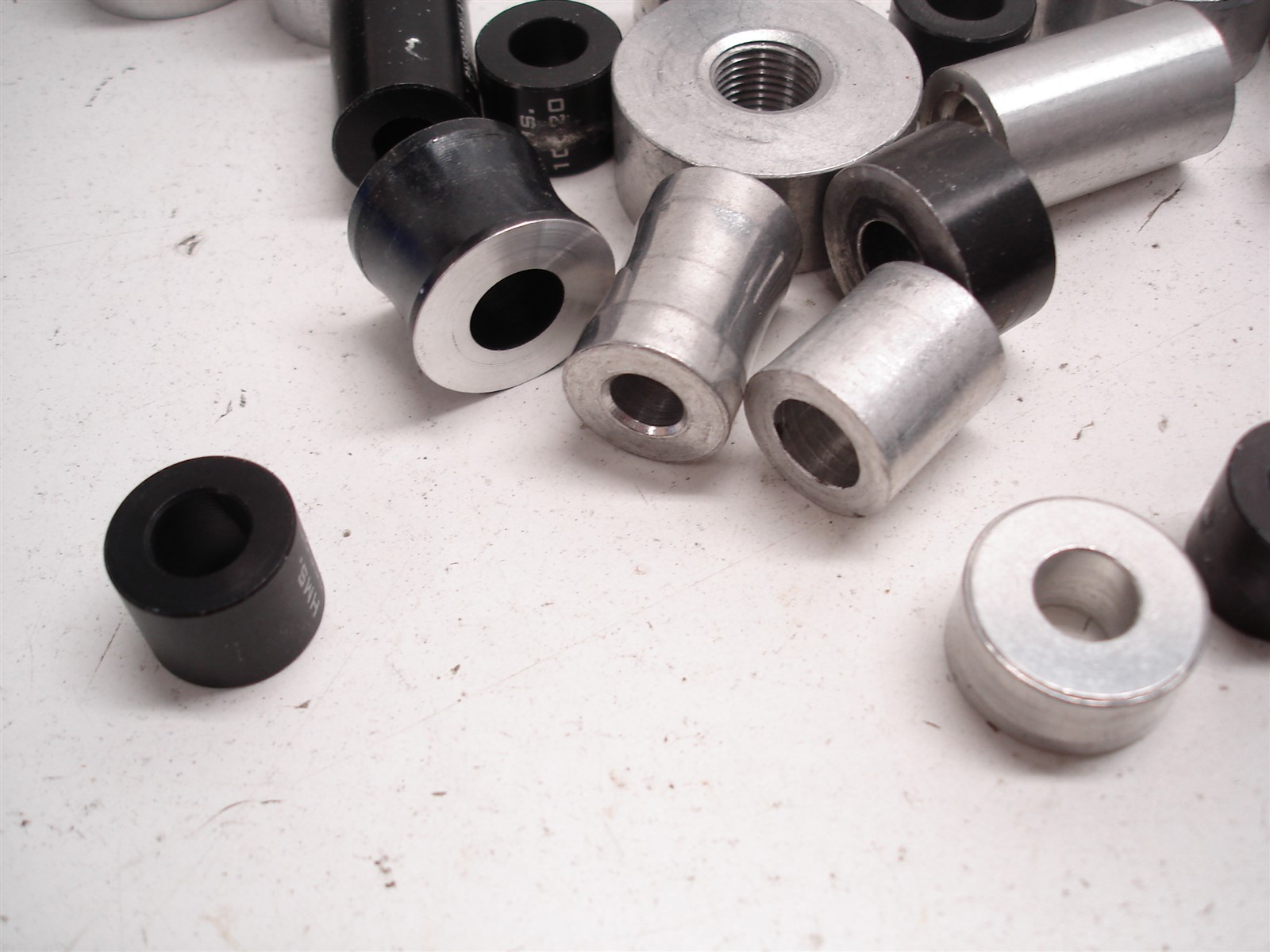 88 NASCAR BILLET ALUMINUM MOTORPLATE ACCESSORY SPACERS POWER STEERING ALTERNATOR