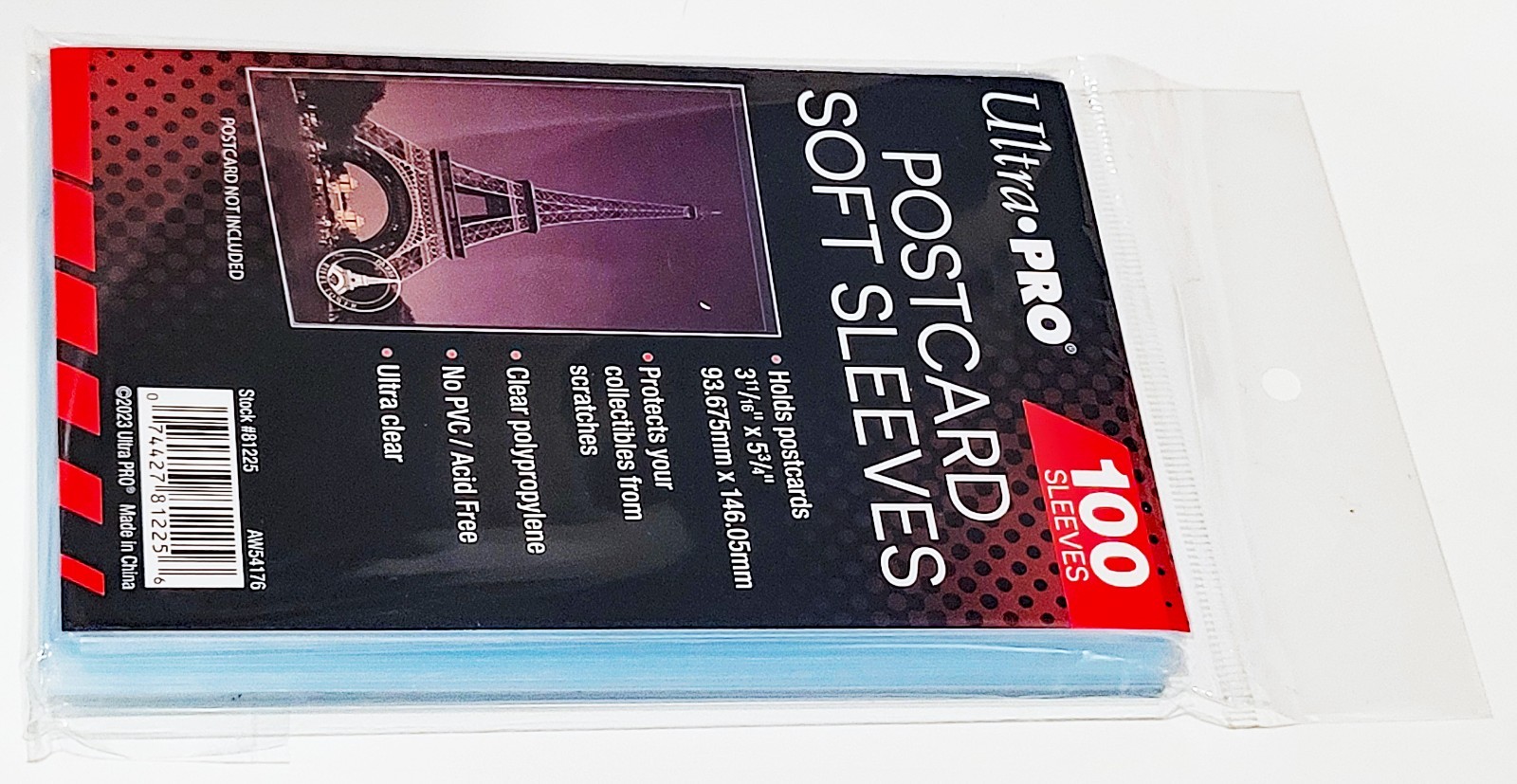 1000 Ultra Pro Postcard Soft Sleeves Archival Safe Acid Free Collectible Storage