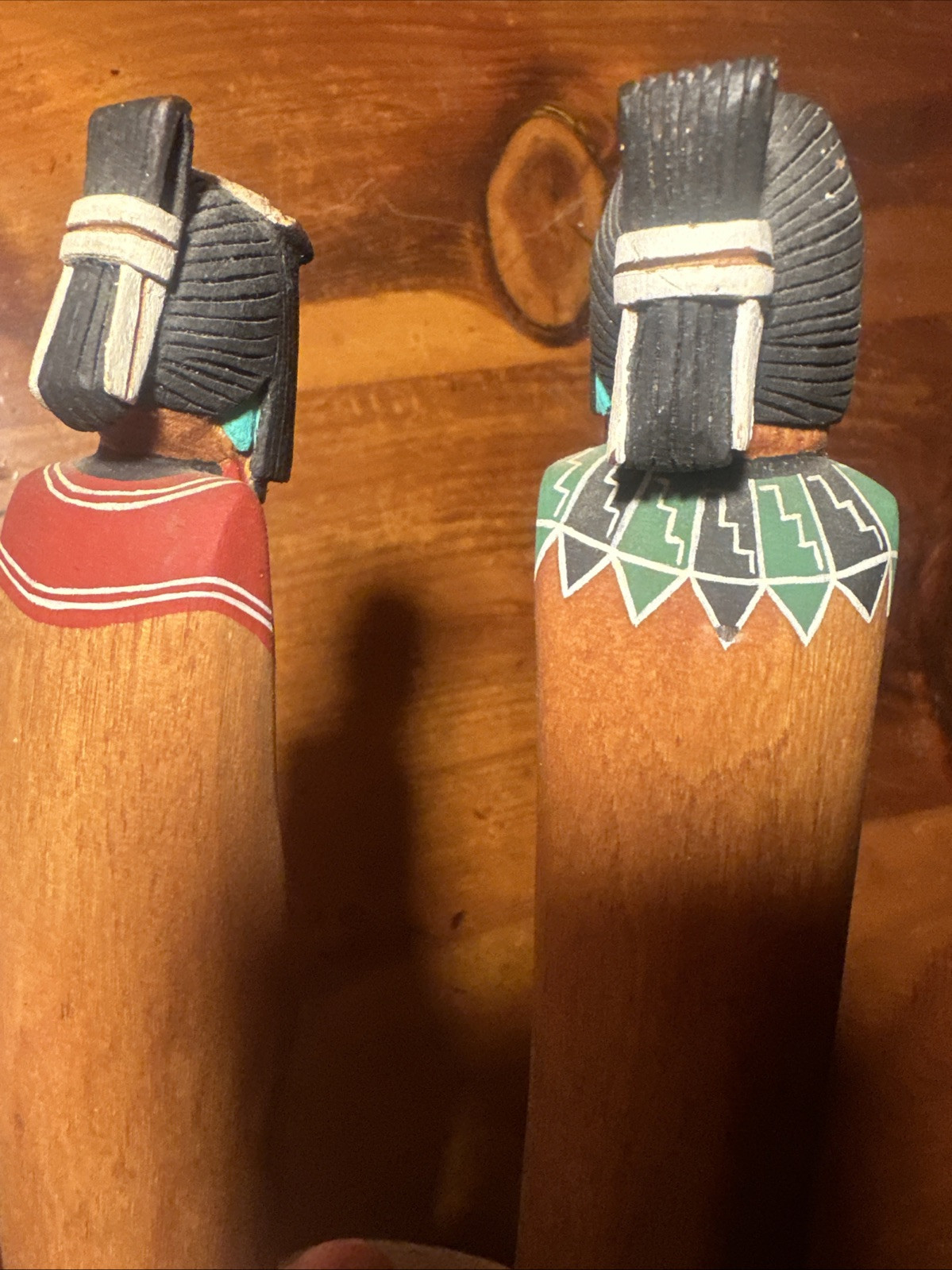 Dewayne Ahownewa Hopi Kachina Carved Wood Dolls Hopi Arts 2nd Mesa Arizona Vtg