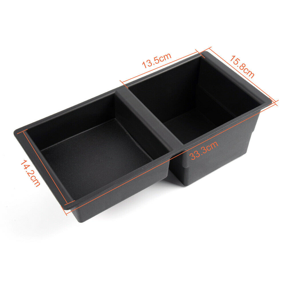 Center Console Organizer Box Armrest Insert Tray Fit For 2014-17 GMC Chevrolet