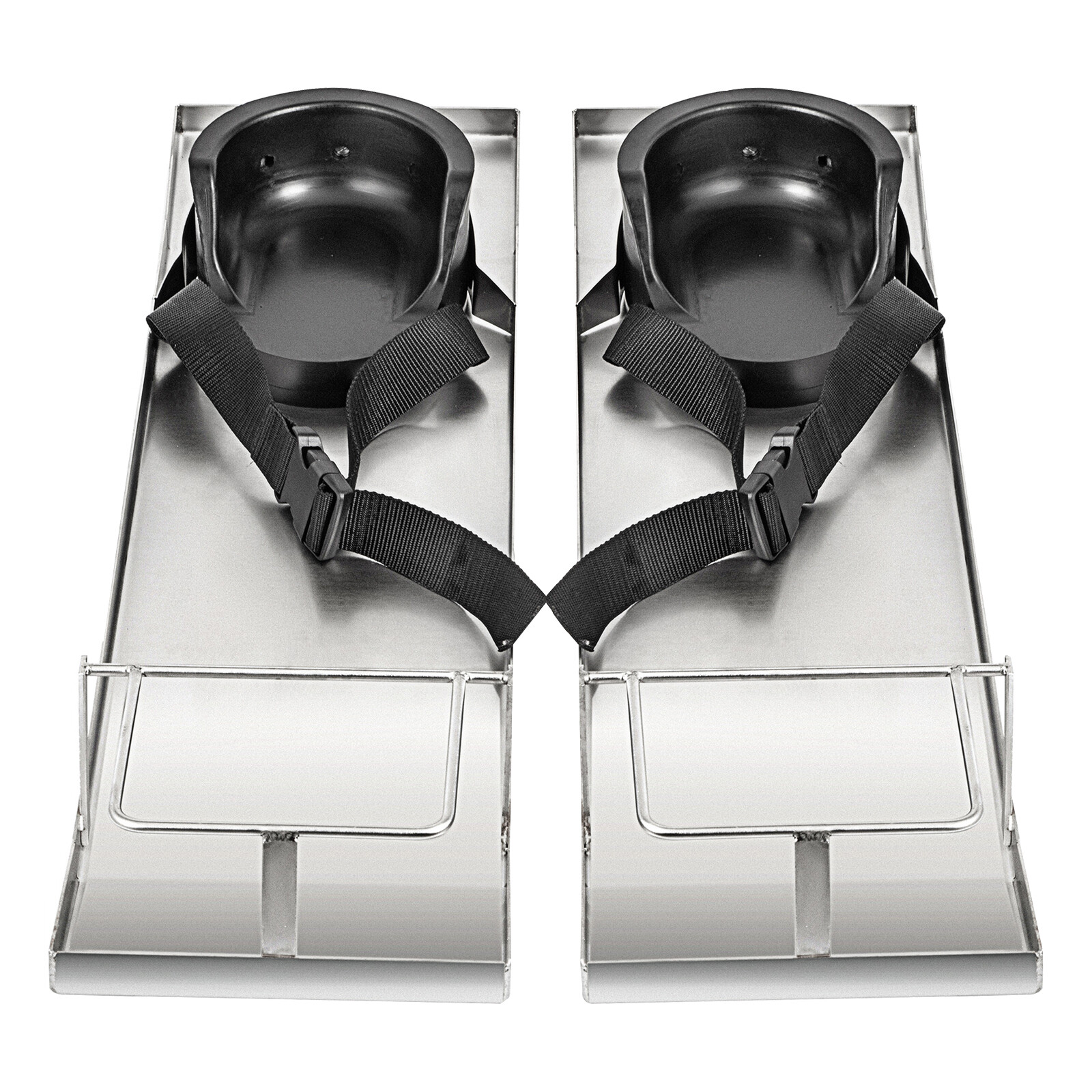 VEVOR Concrete Knee Boards Knee Sliders 30" x 8" Pair w/ Knee Pads for Concrete