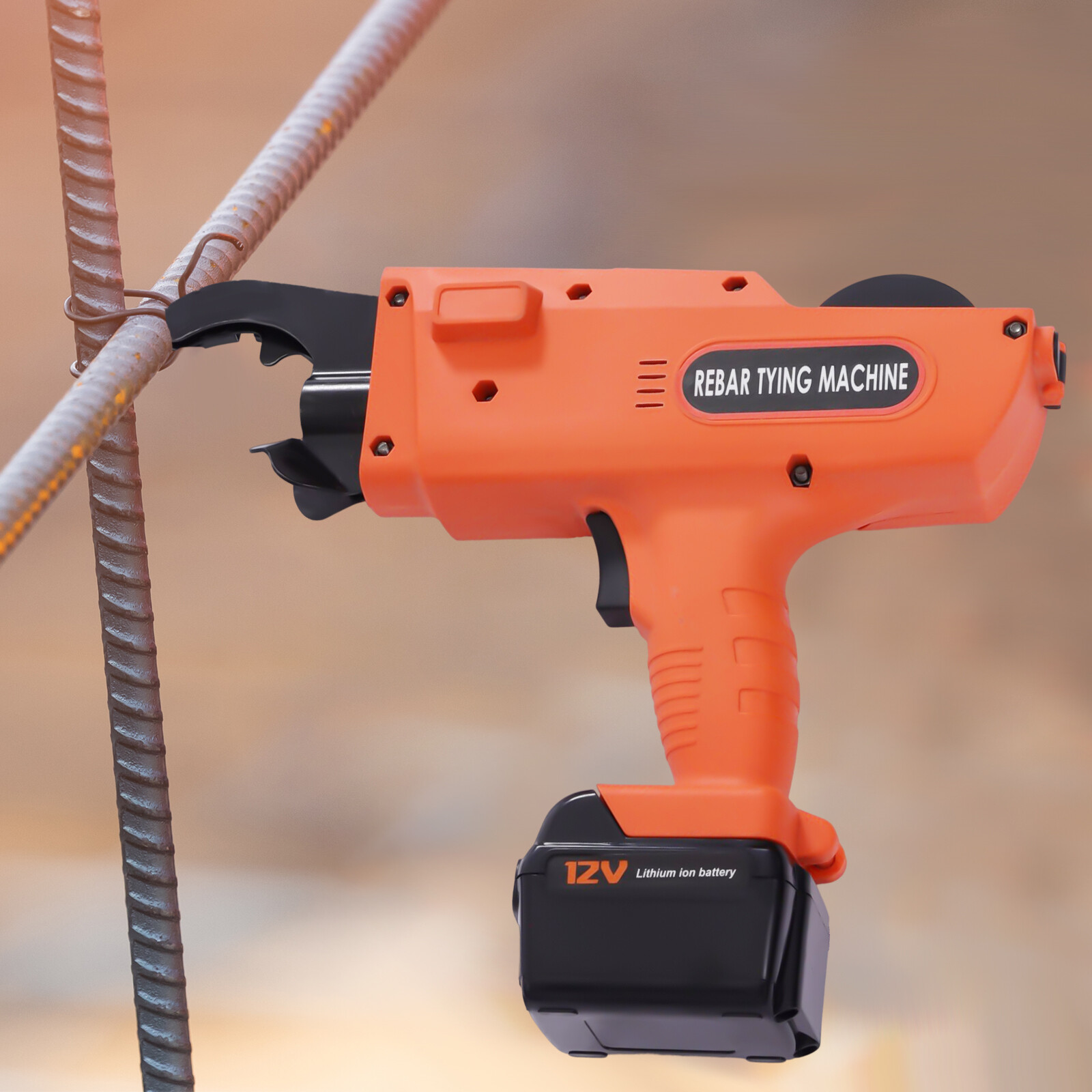 30-60mm Handheld Rebar Tier Machine Automatic Steel Bar Tying Tool JS-980