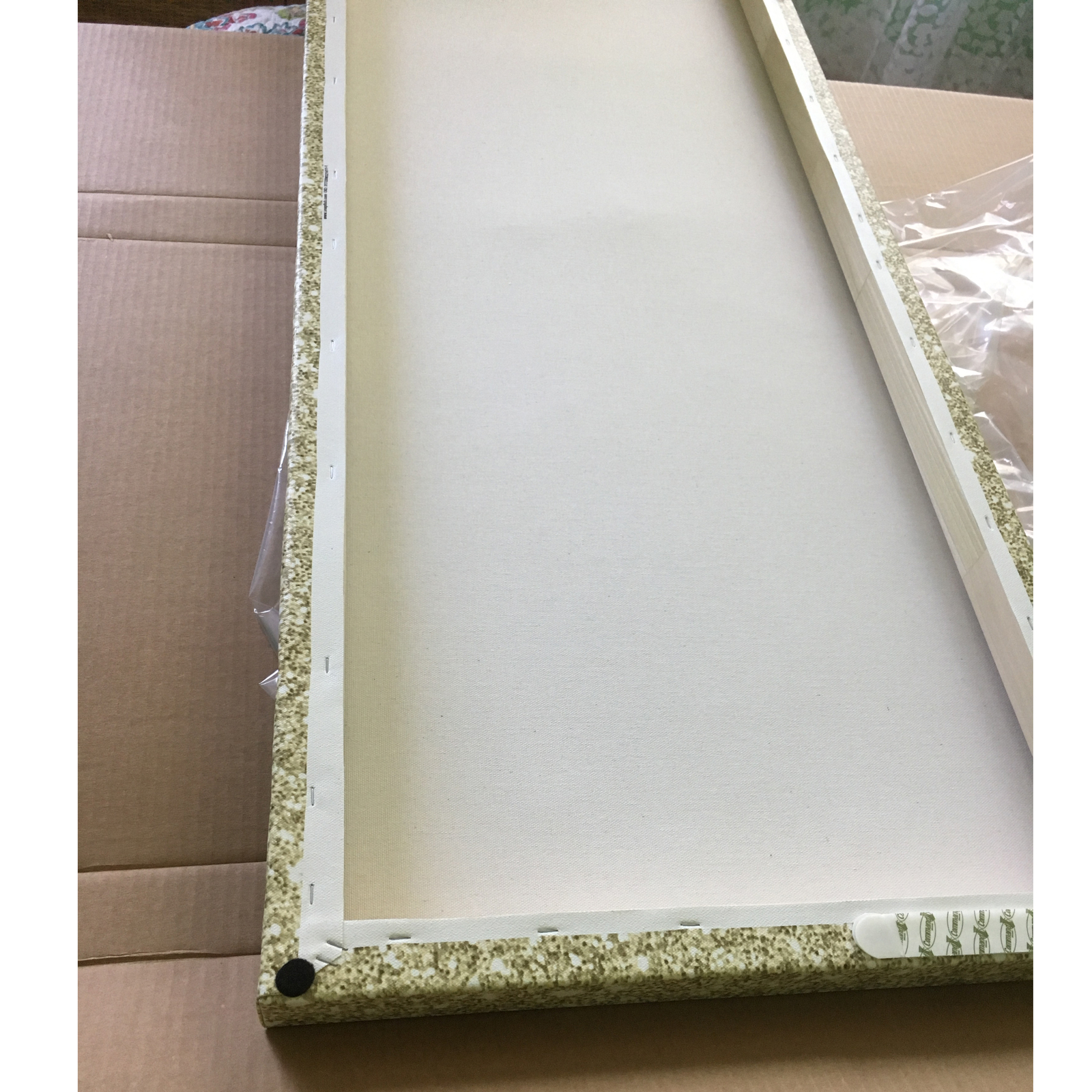 JVCC Flocking Tape [Non-woven Fabric] (FLOCK-1): 1/2 in. x 300 in. (Black)