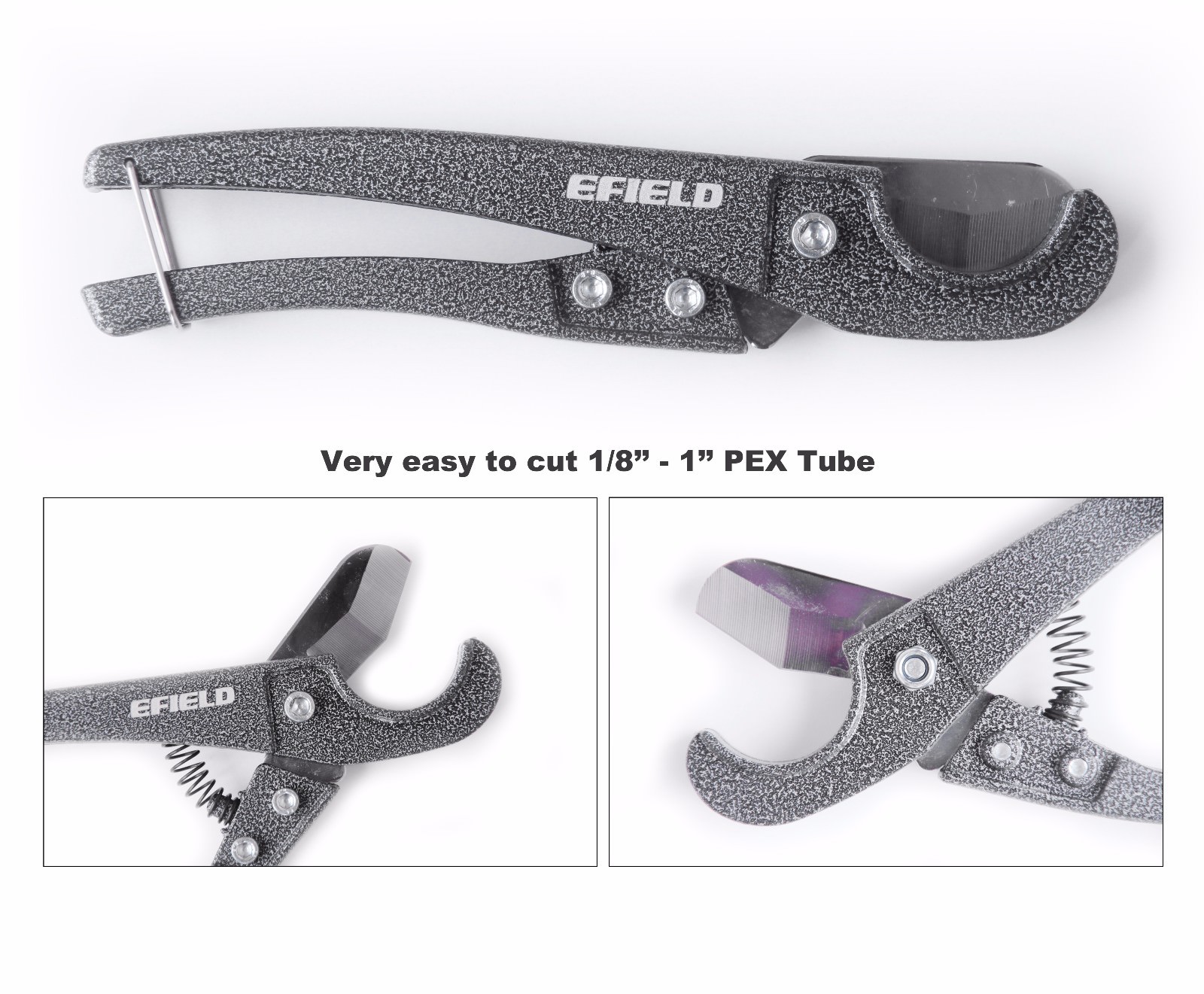 EFIELD PEX/ Pipe/Tubing Metal Cutter for 1/8",1/4", 3/8", 1/2", 3/4" to 1 "