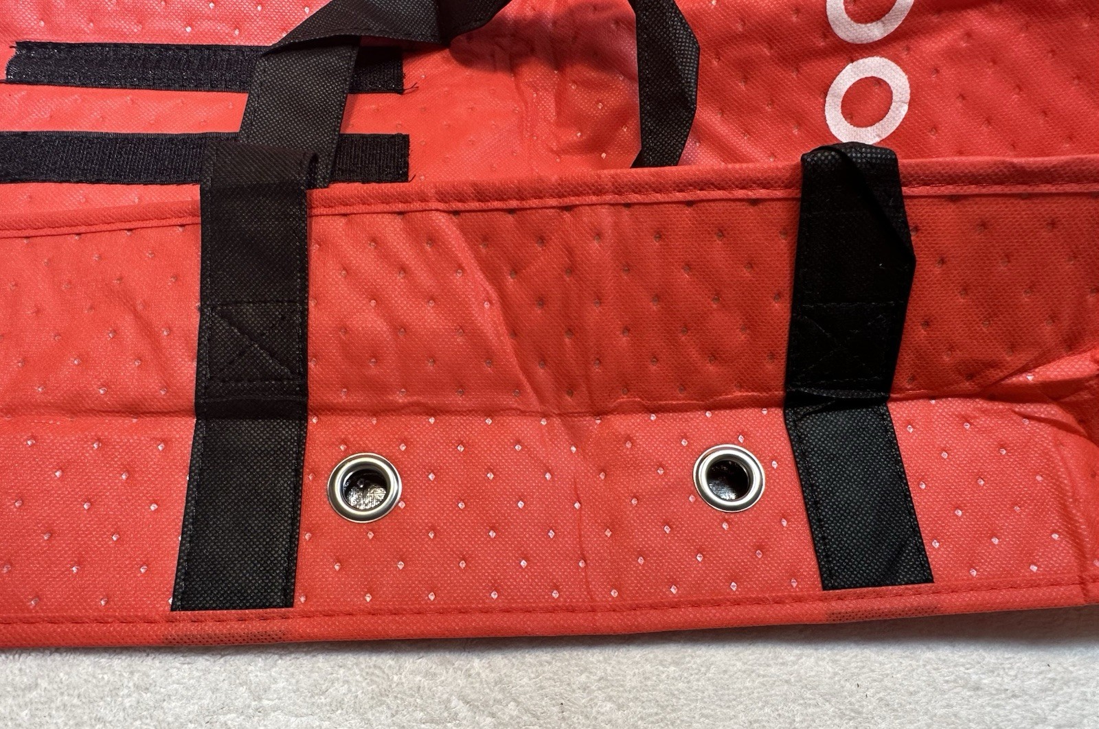 Lot of 4 ~ DOORDASH ~ Large 19x19x5 Insulated Pizza Delivery Bag / Tote ~