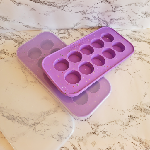 Sprinkle Cookie Tray-Freeze&Store Perfect Cookie Dough Round-2 Pack