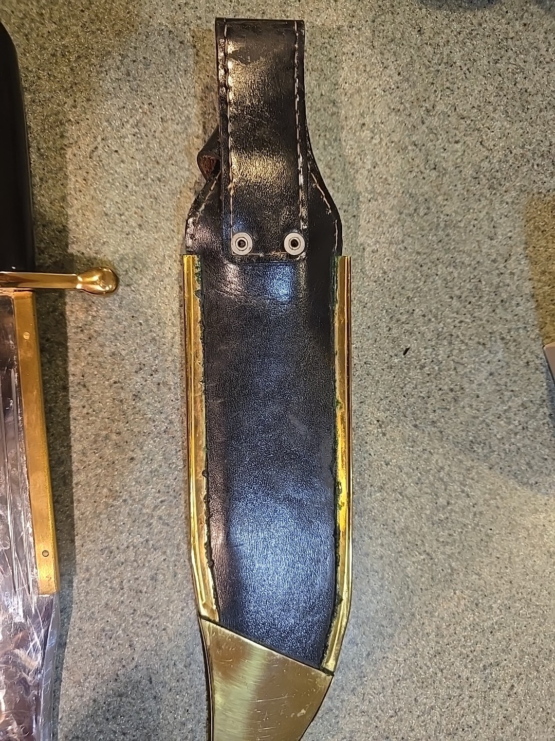 Case XX USA 1836 Bowie Knife with Sheath Daniel Boone Used