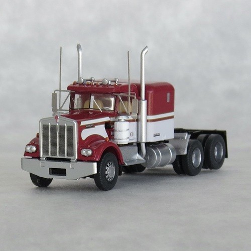 N TRAINWORX  49042 Kenworth W900 VIT  Seminole burgundy/white   Truck