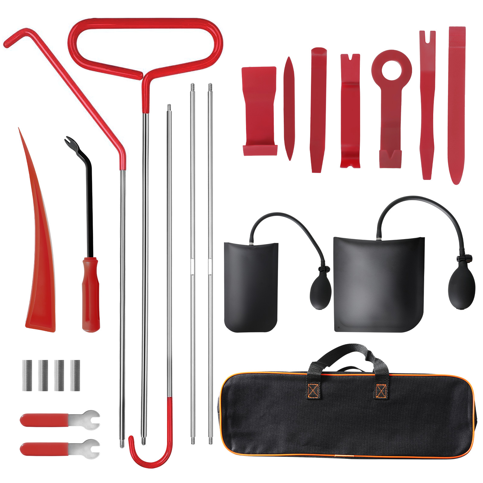 23Pcs Car Door Open Unlock Tool Kit Emergency Open-Fix-Removal Kit