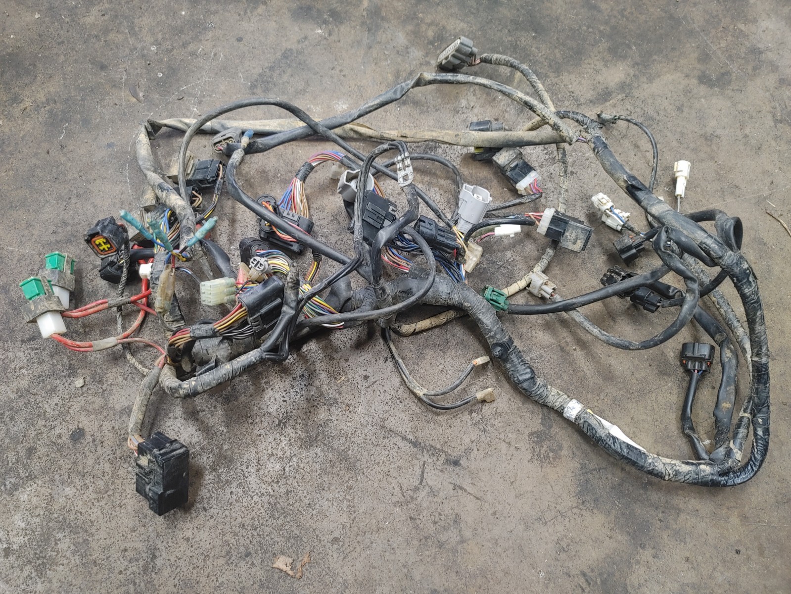 Yamaha Grizzly 700 550 OEM Main Wiring Harness Wire Loom 2012 NON EPS