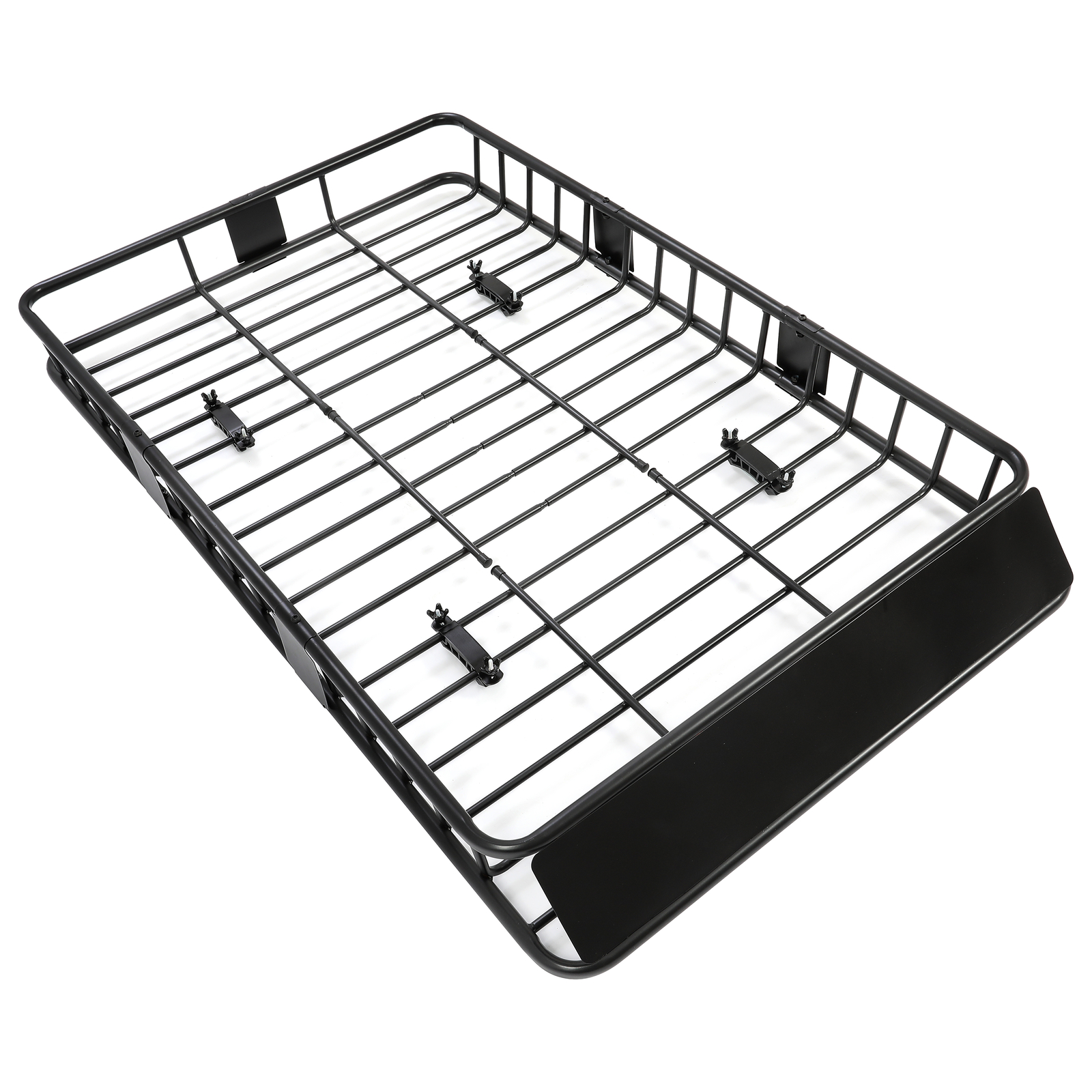500LBS 64" Universal Roof Rack Steel Luggage Cargo Carrier Top Basket SUV Truck