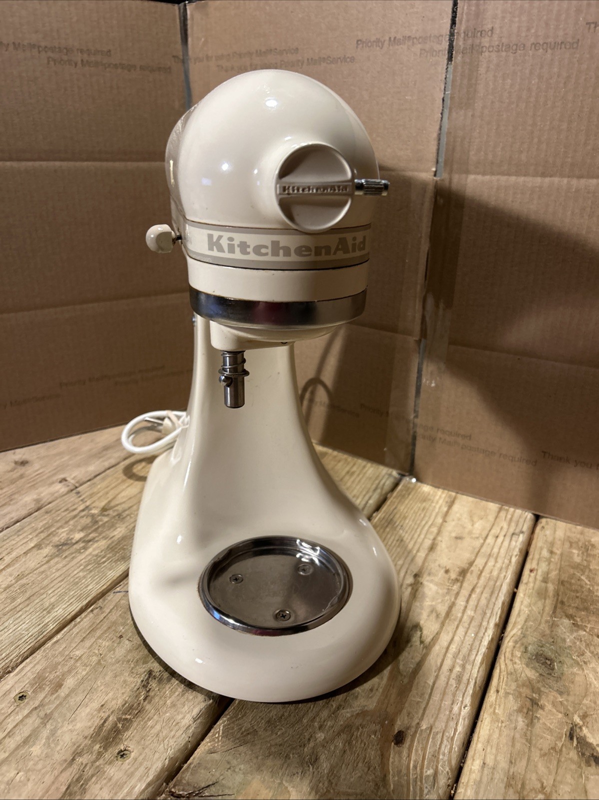 KitchenAid Artisan KSM150PSAC 5 qt Stand Mixer Almond Cream tested