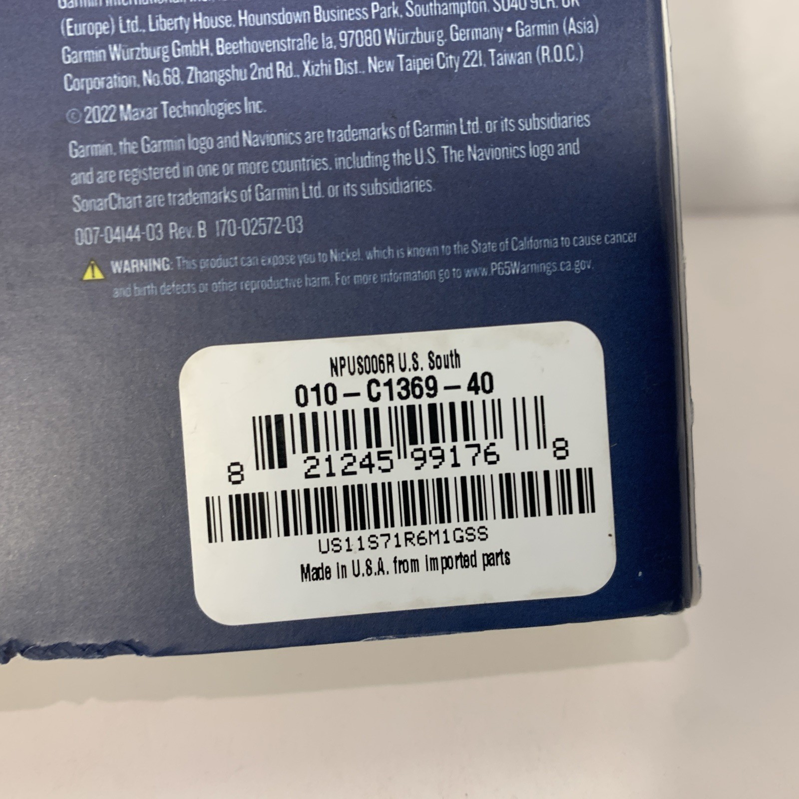 Navionics Platinum+ NPUS006R US South Gulf Coast Chart Marine Map microSD