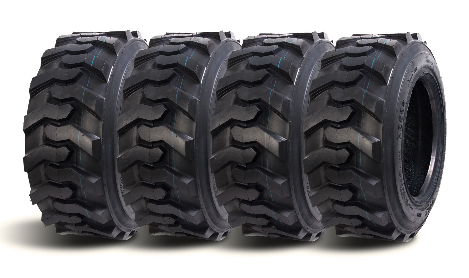 Set 4 10-16.5 SKS SKID LOADER TIRE 10PR Heavy Duty Industrial Tire Upgrade Style