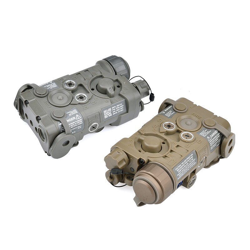 WADSN Tactical NGAL Green Blue Red Laser White LED Strobe Airsoft Aiming Sight